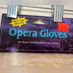 NWT White Opera Gloves